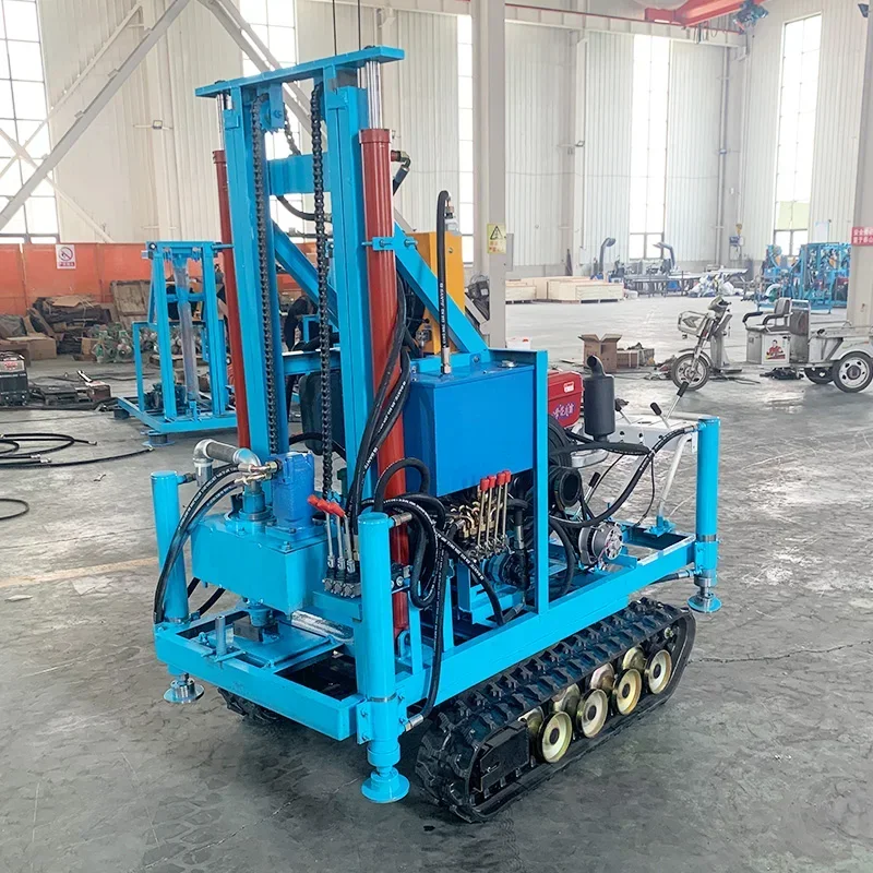 groundwater drilling machine 100m Depth Portable Water Well Rig Borehole Drilling Machine for Rural and Domestic Water Supply