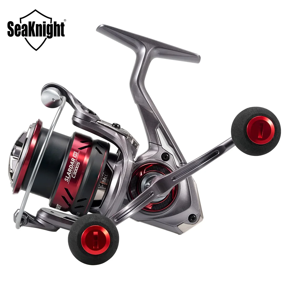 SEAKNIGHT  SLARDAR C3000S Lightweight Spinning Reel Double Handle Reel Long-Distant Throwing Shallow Spool Reel