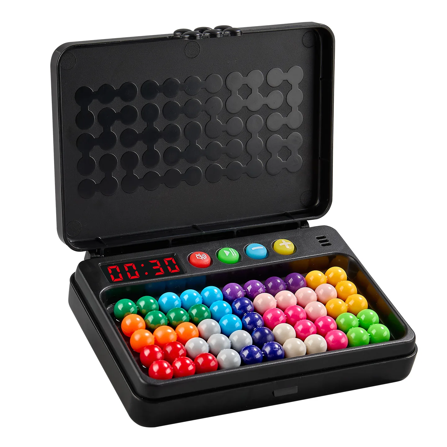 لغز هرمي للمغامرة الكبيرة من كرة الحكمة السحرية - لعبة تعليمية للتدريب المنطقي للأطفال