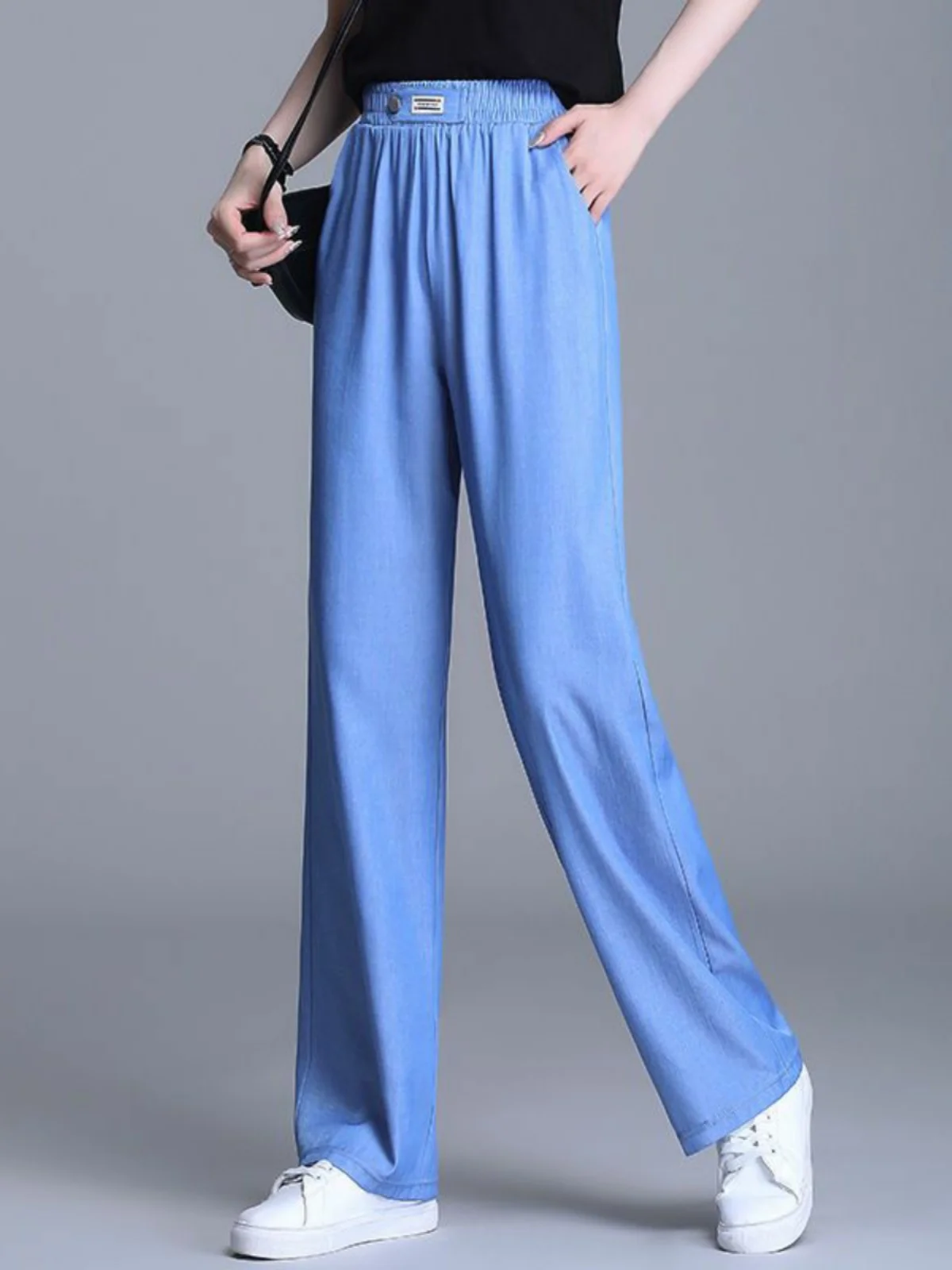 calca-jeans-feminina-casual-ultrafina-de-perna-reta-cintura-alta-elastica-efeito-emagrecedor-verao-com-bolso-largo-de-sed