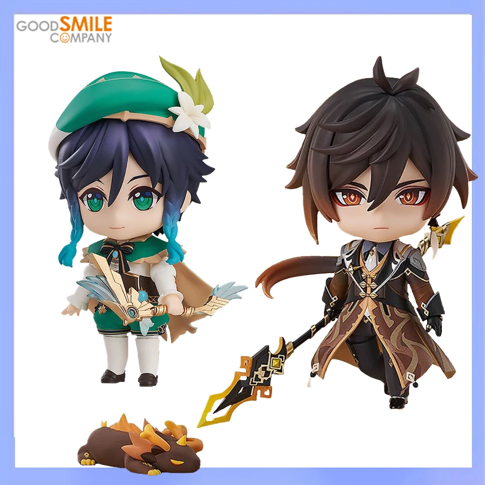 

In Stock Original Good Smile Company Nendoroid #2582 #1795 Genshin Impact Zhongli Venti Anime Figure Action Figure Garage Kit