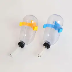 50ml Plastic Hamster Drinking Bottle Cage Water Bottle Dispenser For Bunny Guinea Pig Rabbit Squirrel Small Pet Feeder