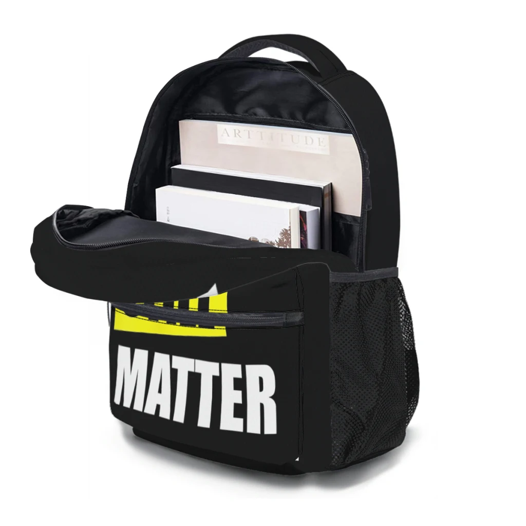 Black Lives Still Matter For kids Large Capacity Student Backpack Cartoon School Backpack