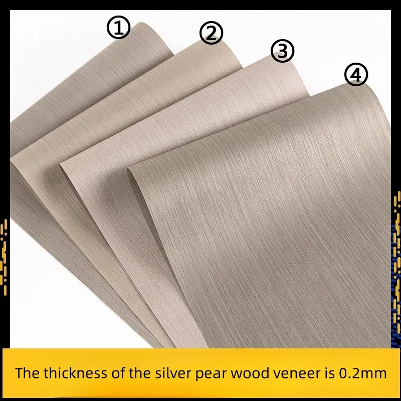 Wooden veneer furniture veneer natural plywood decoration material 58x250cm T0.2mm