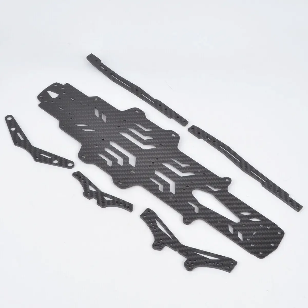 1:10 RC Car Carbon Fiber Chassis Frame Upgrade Kit For MST RMX 2.0S/ RRX2.0S Drift Chassis