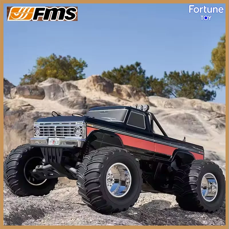 FMS 1/10 F100 RC Off Road Vehicle 2.4G Remote Control Simulation Pickup Crawler Car Model Toy For Adults Hobbyists Boys