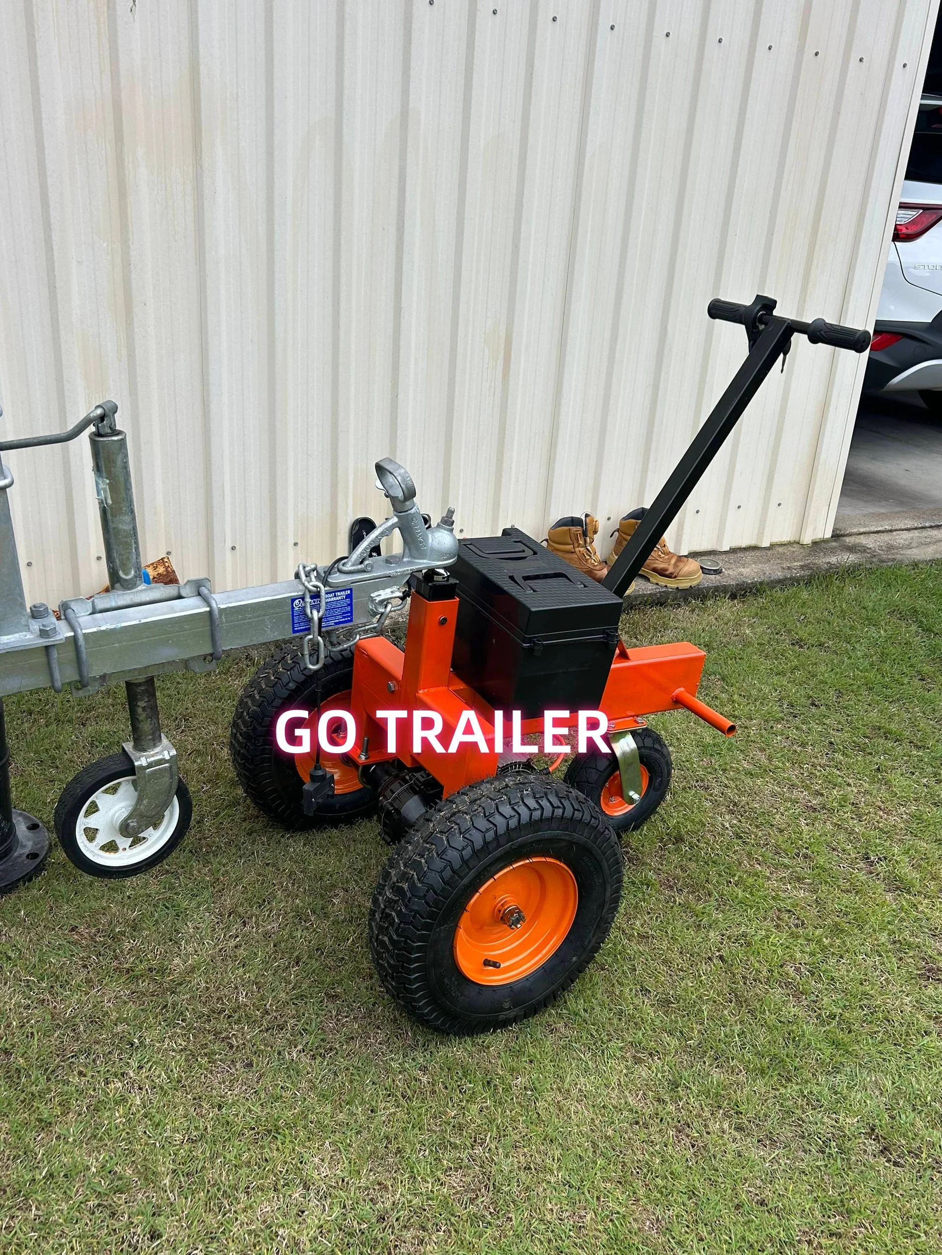 48V 1.5T 2T 3T Electric Trailer Tow Dolly Trailer Trolley Utility Dolly For Easy Pulling Electric Dolly For Various Loads