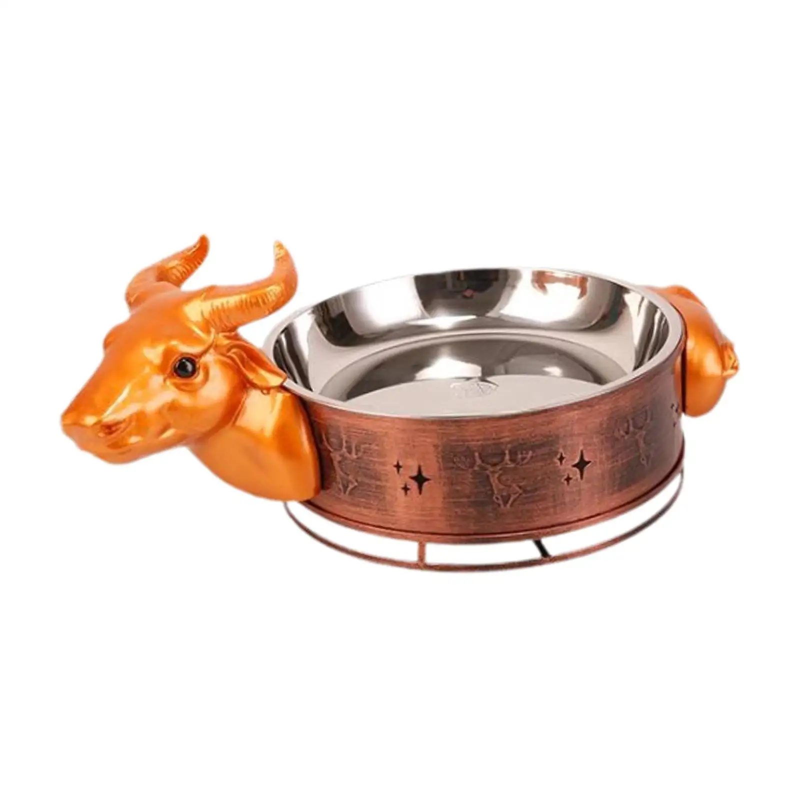 Special Zodiac Dry Pot Cow Shape Pot for Pasta, Noodles, Egg Picnic Camping
