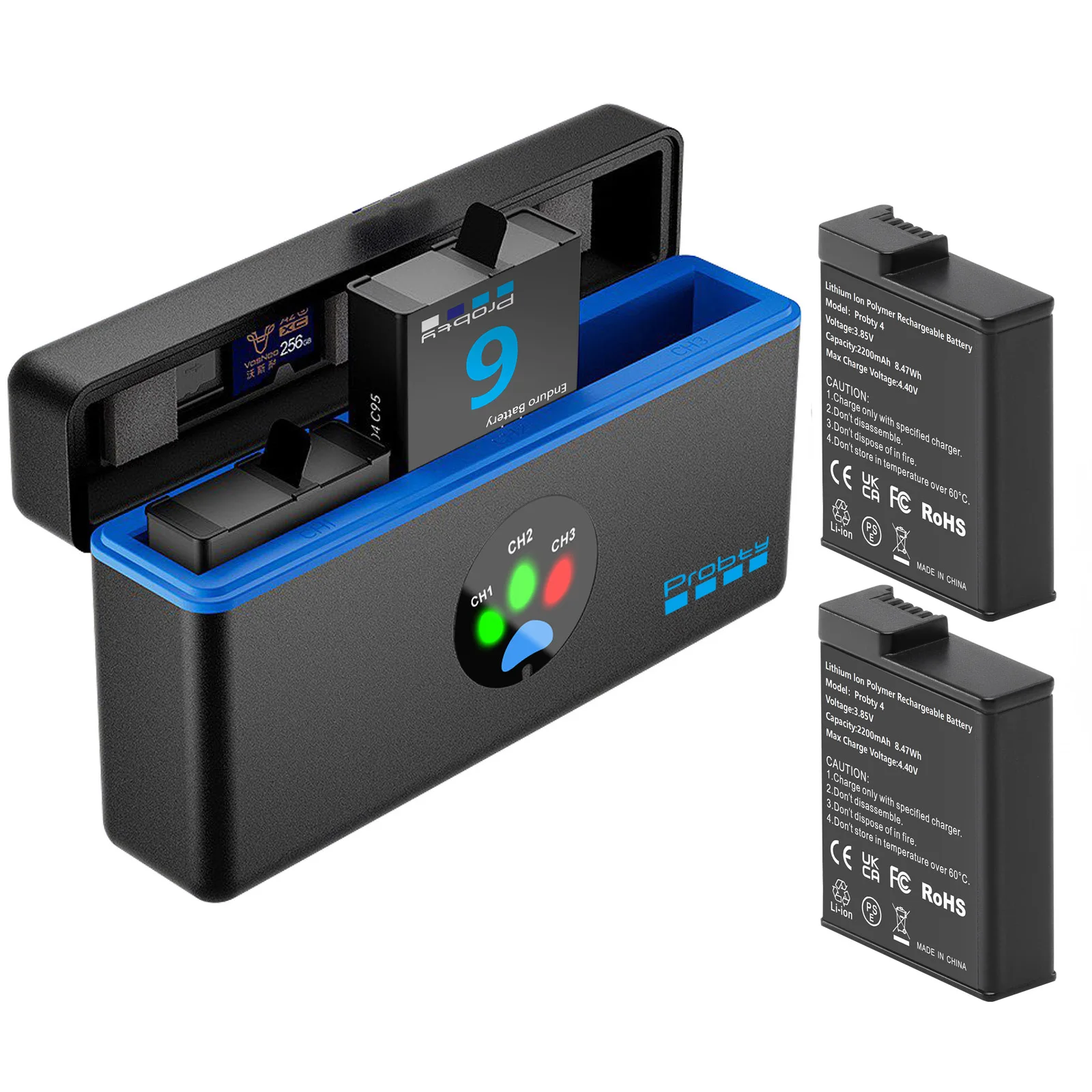 For DJI Osmo Action 6 Action 5 Pro/4 Camera Battery 2200mAh Batteries For DJI Osmo Action 6/5/5 Pro/4/3 & OSMO 360 BCX-204