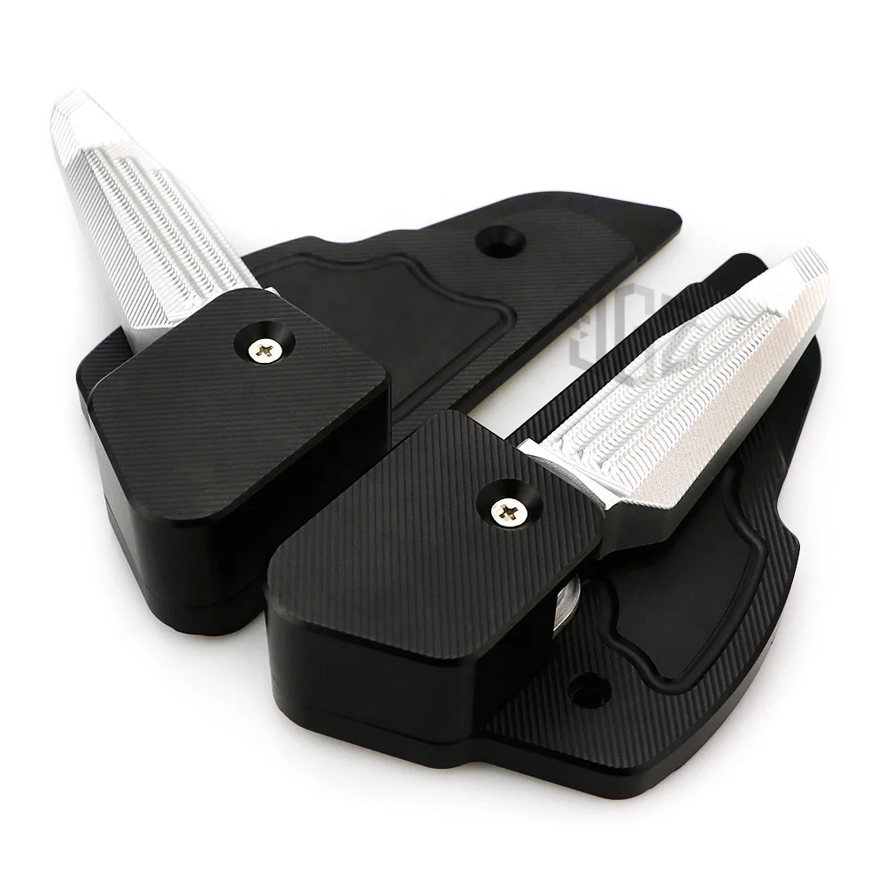 

STLF Rear Passenger Footpad Motorcycle Catapult Foot Steps Foldable Pedals Rests for Vespa Primavera Sprint 150