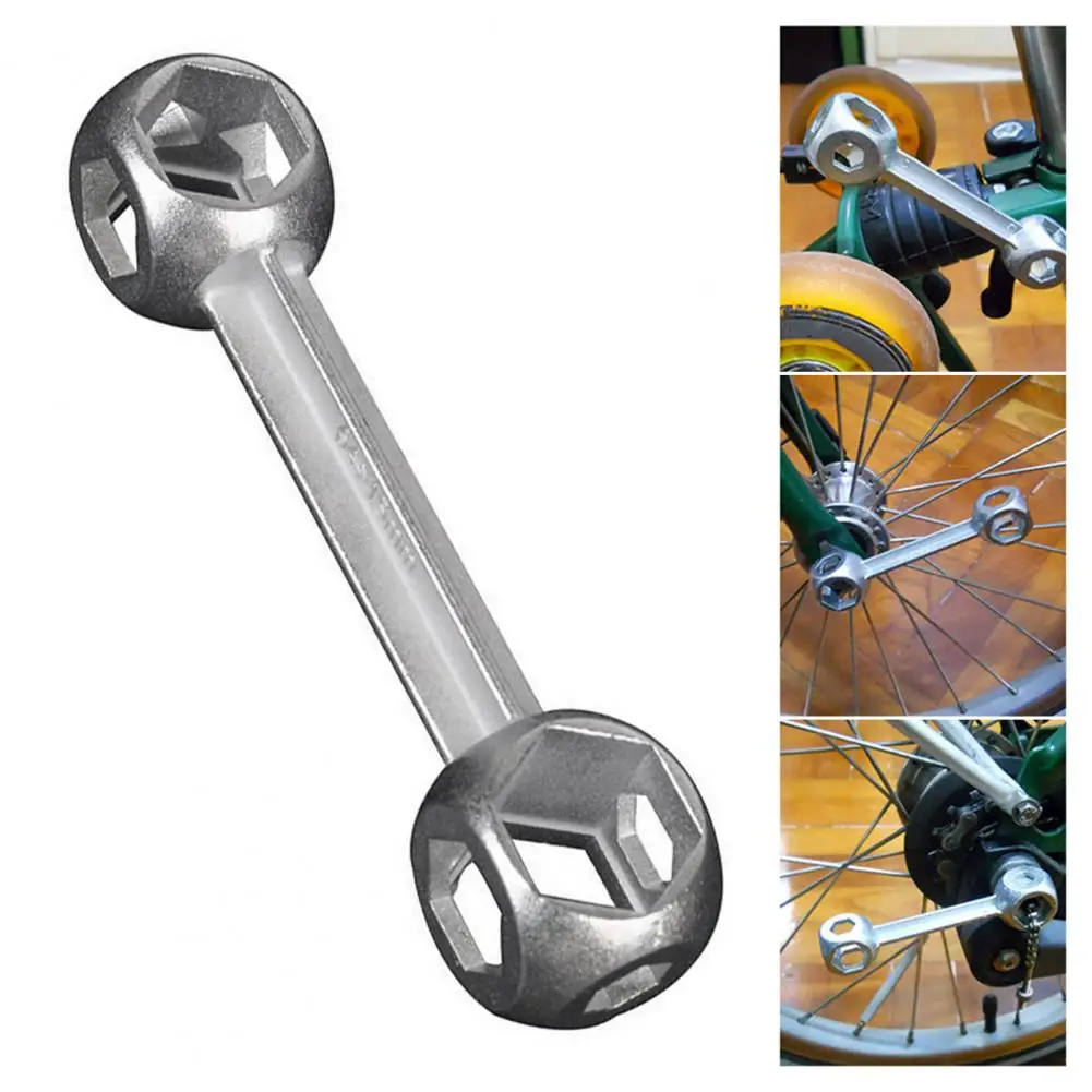 Multi-functional Bicycle Wrench 1/2/3/4/5pcs Multi-function Bicycle Wrench Set 10-in-1 Hexagon Spanner Tool 6-15mm Bike Repair