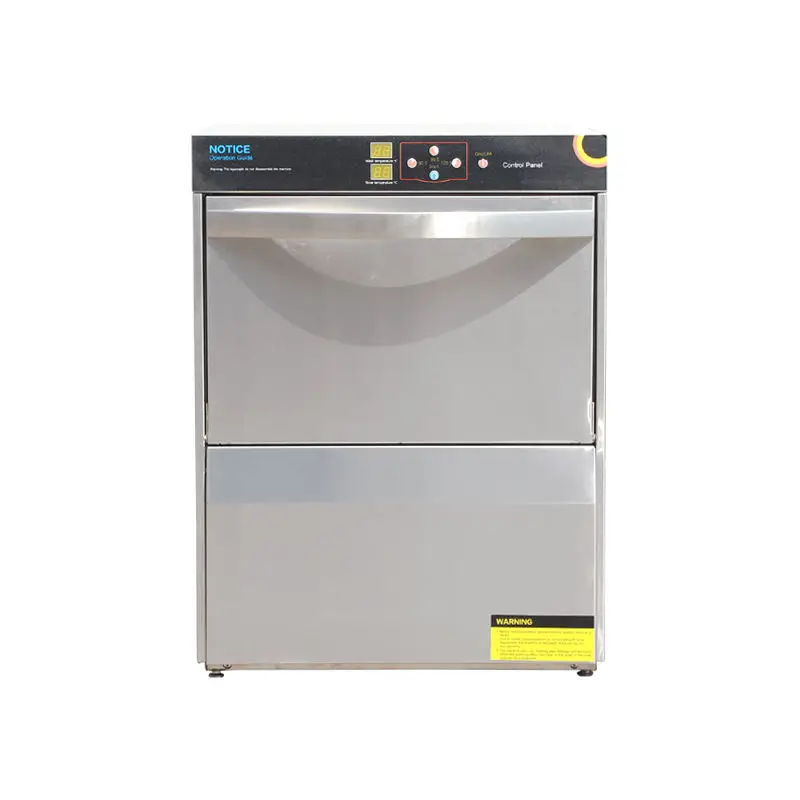 Undercounter Dishwasher 304 Stainless Steel High Temperature Sanitizing Washing Machine Commercial Dish Washing Equipment Pro