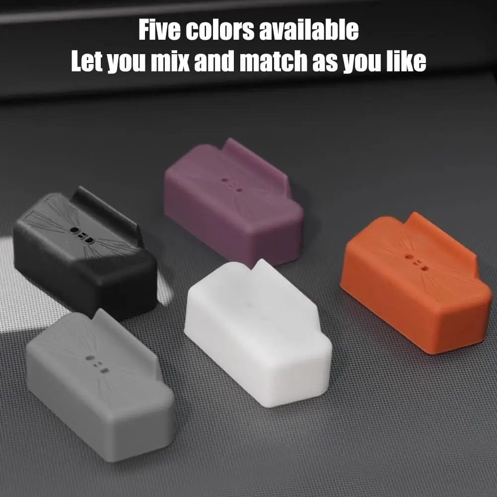 For Tesla Model Y Juniper Model 3 Silicone OBD Port Protective Cover Waterproof Dustproof Plug Interface Accessory