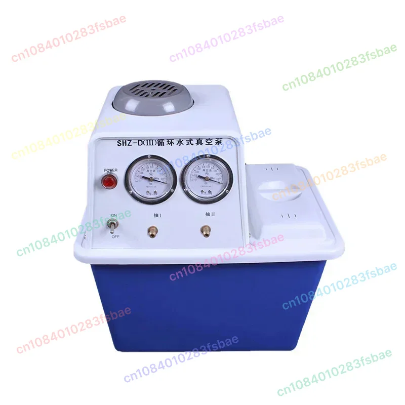 

220 В 180 Вт лабораторный настольный насос из нержавеющей стали, всасывающий фильтрационный насос, двойной измеритель, циркуляционный водяной вакуумный насос с двойным всасыванием