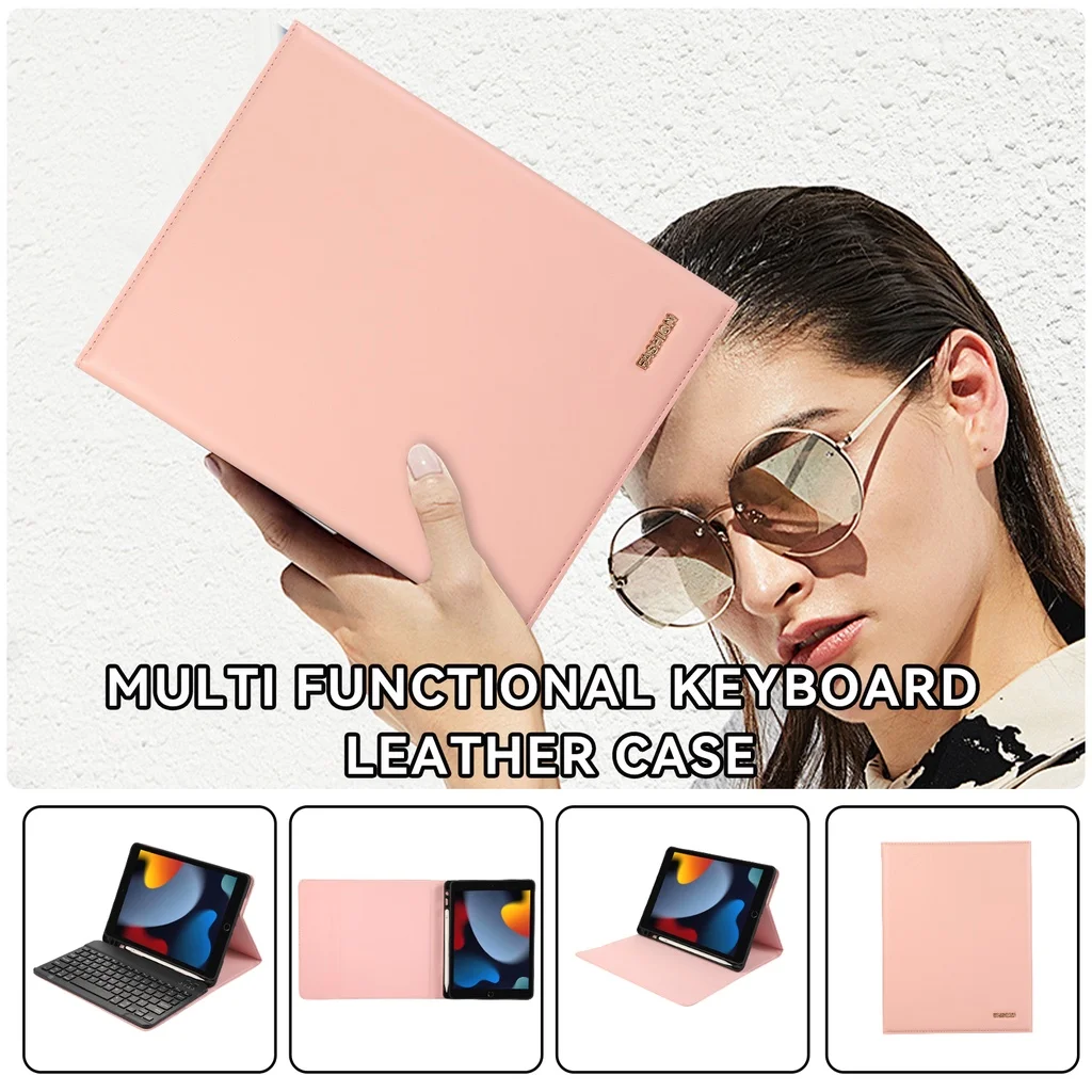 Case for IPad Pro 11 2022 2021 2020 10th 10.9 10.2 9th 8th 7 Air 5 4 3 Air 2 1 9.7 2018 2017 6th 5th Keyboard with Pencil Holder