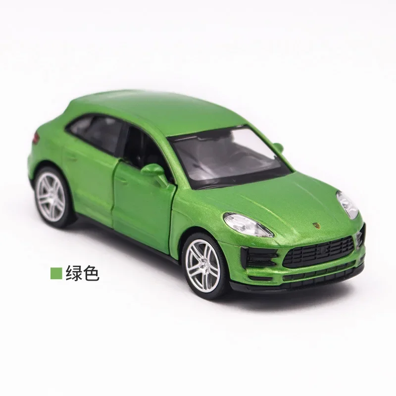 1:36 Porsche MACAN Small SUV High Simulation Alloy Diecast Car Model Toy With Pull Back For Children Gifts Toy Collection F244