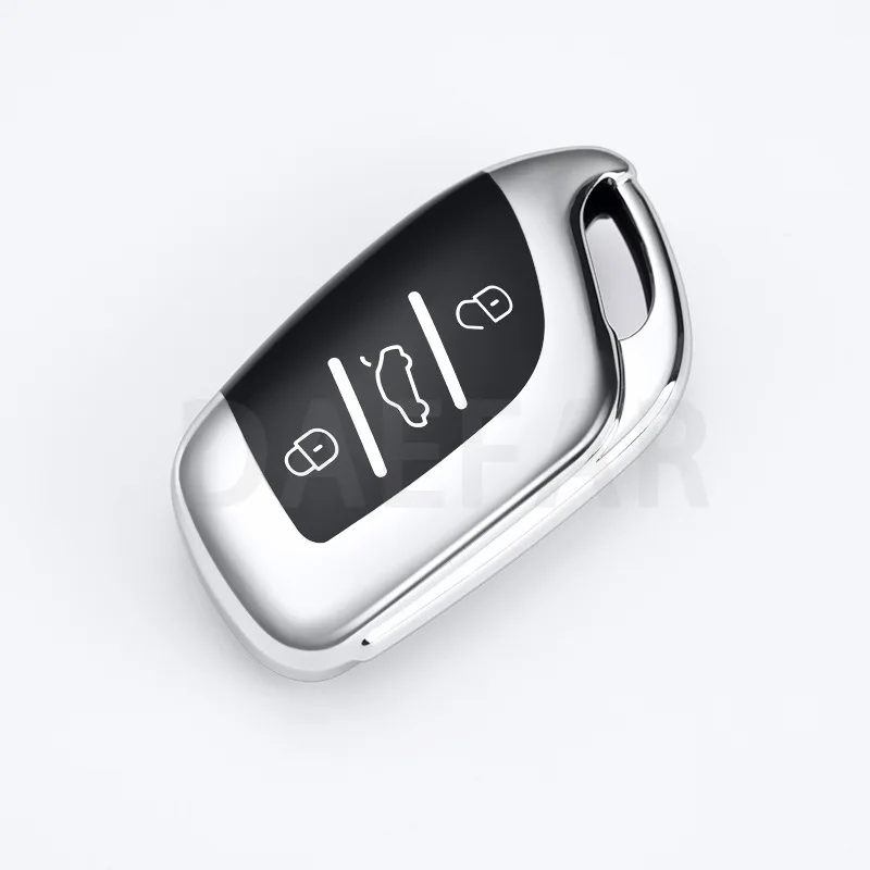 For MG MG4 ZS EV MG6 EZS HS EHS Roewe RX5 I6 I5 RX3 RX8 ERX5 TPU Car Remote Key Case Cover Holder Accessories Case image 2