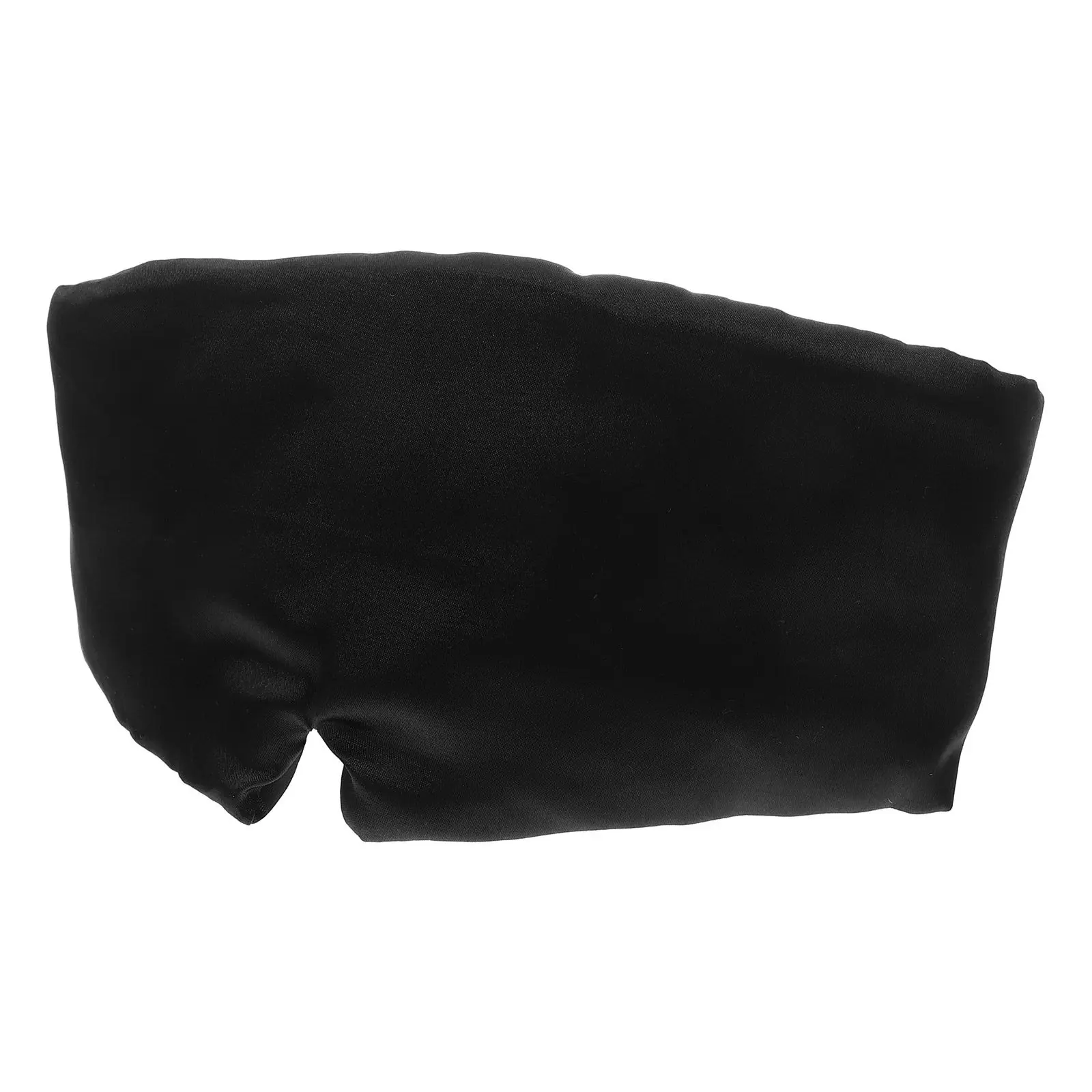 

2Pcs Cooling Faux Silk Sleep Mask Black Full Blackout Eye Cover Travel Home Plane Relaxing Soft Comfortable Girls Sleep Mask