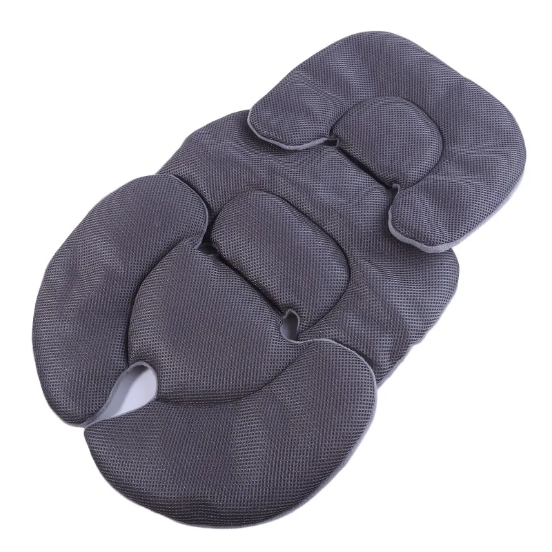 New Baby Stroller Cushion Car Seat Insert Baby Head Neck Support Pillow Mattress Breathable Mesh Liner Mat Pram Thermal Mattress