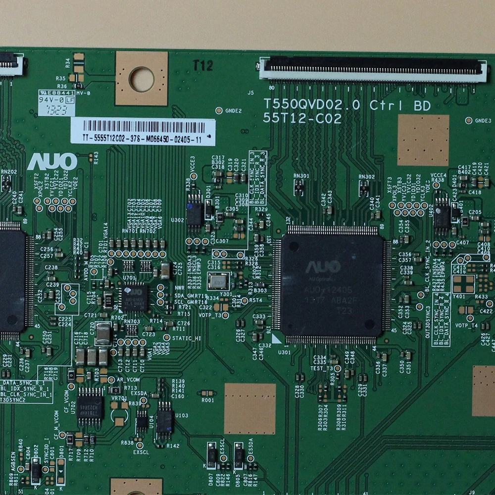 لوحة T Con T550QVD02.0 Ctrl BD 55T12-C02 55 ''/65'' لوحة منطق للتلفاز 55/65 بوصة لوحة اختبار احترافية T550QVD02.0 55T12-C02