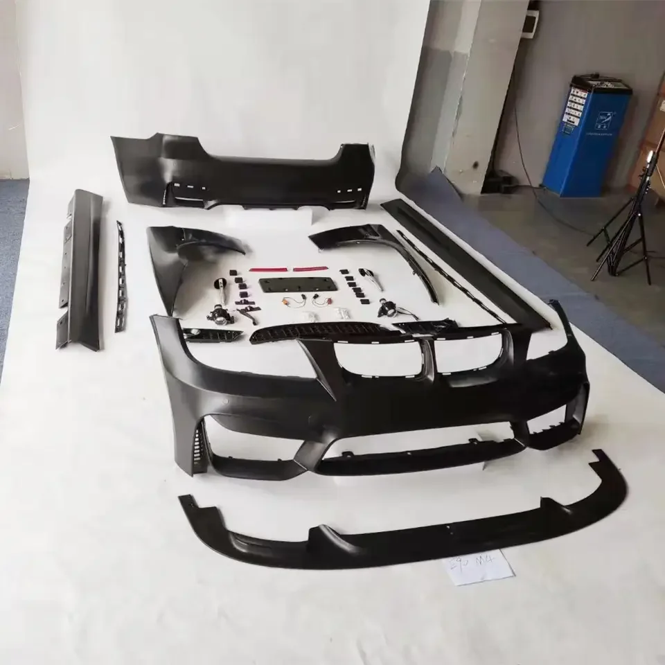 High Quality Body Kit for 3 Series E90 LCI Upgrade M4 Style with Car Bumpers Grille 2