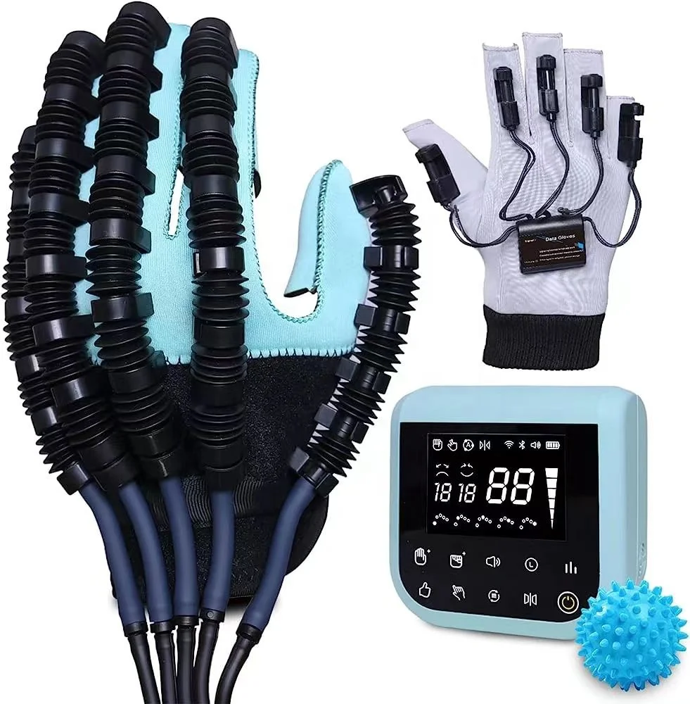 2023 English Rehabilitation Robot Glove Hand Function Finger Exercise Equipment Physical Therapy for Stroke Hemiplegia Patient