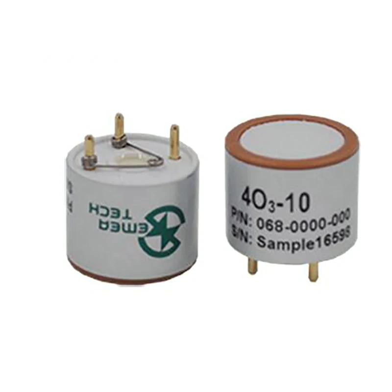4O3-10 4-series three electrode electrochemical ozone (O3) gas sensor 0 ~ 10 ppm Standard 4-pin cylindrical packaging