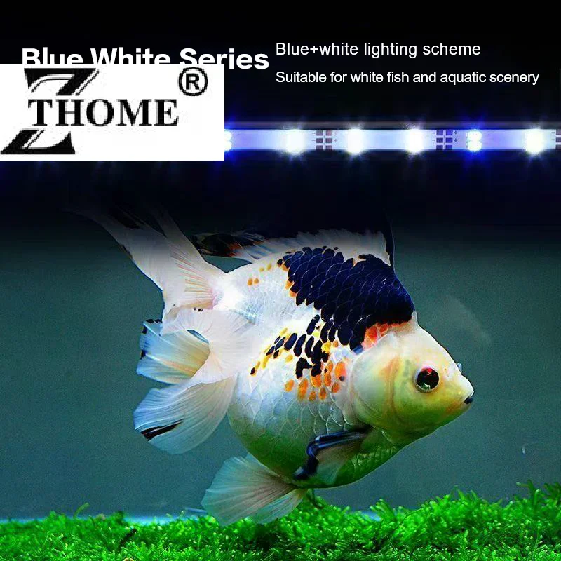 17-47CM USB Plug Aquarium Light LED Waterproof Fish Tank Light Underwater Lighting Submersible Lamp Plant Grow Lamp 110V
