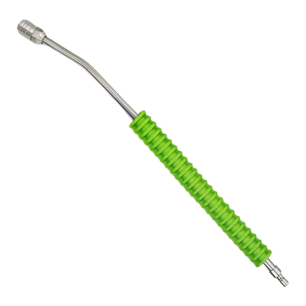 55cm Pressure Washer Extension Wand 304 Stainless Steel and Plastic 1/4 inch Quick Connect for Residential Use