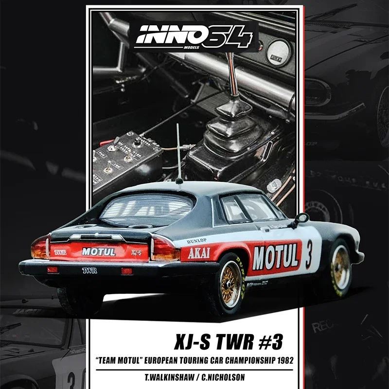 

**Pre Sale** INNO 1:64 XJS TWR Touring 1982 Winner Diecast Diorama Car Model Collection Miniature Toys