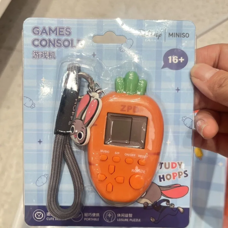 

Горячая Зверополис, мультяшный кролик, полицейский, Джуди, игровая консоль, очаровательная милая морковная сумка, брелок, аксессуар в стиле аниме, кавайный подарок для мини-девочки