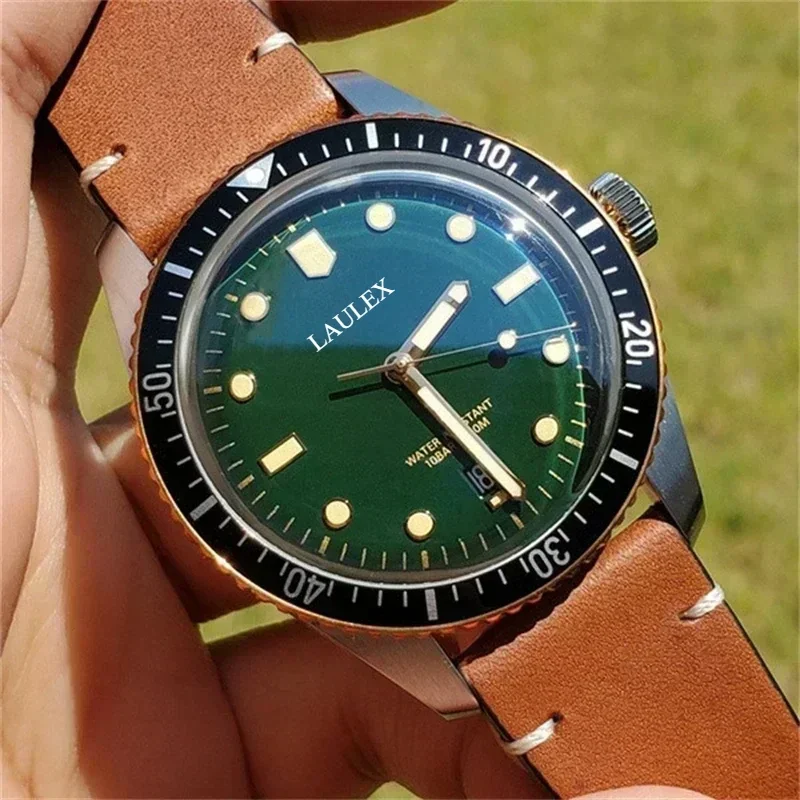 2024 Divers Sixty-Five Automatic Quartz Delicate Three ORIS Hand Dial 40MM Fashion Casual Green Black Luminous Belt Men\'s Watch