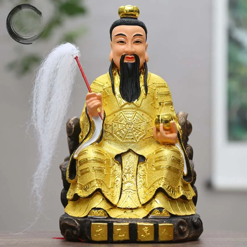 Wholesale Buddha Taoism ZU SHI figure Southeast Asia HOME Propitious Prosperity FENG SHUI TAI YI ZHEN REN God statue