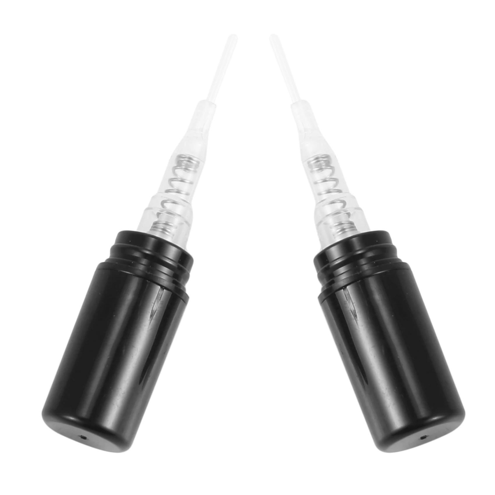 100 teile/los 2ml schwarze Kunststoff-Parfüm-Sprüh flasche Probe Spray Sprayer Zerstäuber Parfüm flasche