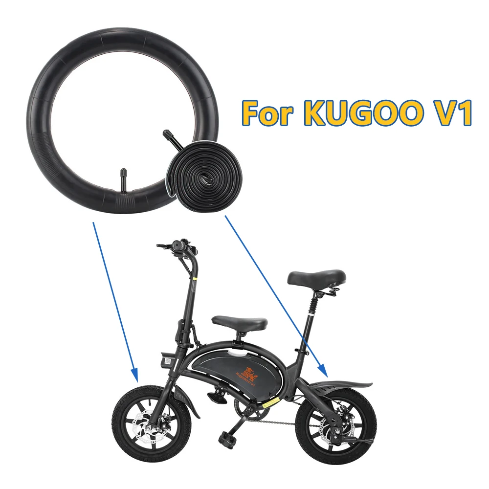 For KUGOO V1 Electric Bike Accessories 14x2.125 Inner Tube 14 Inch Electric Bike Inner Camera E-Bike Baby Carriage Parts