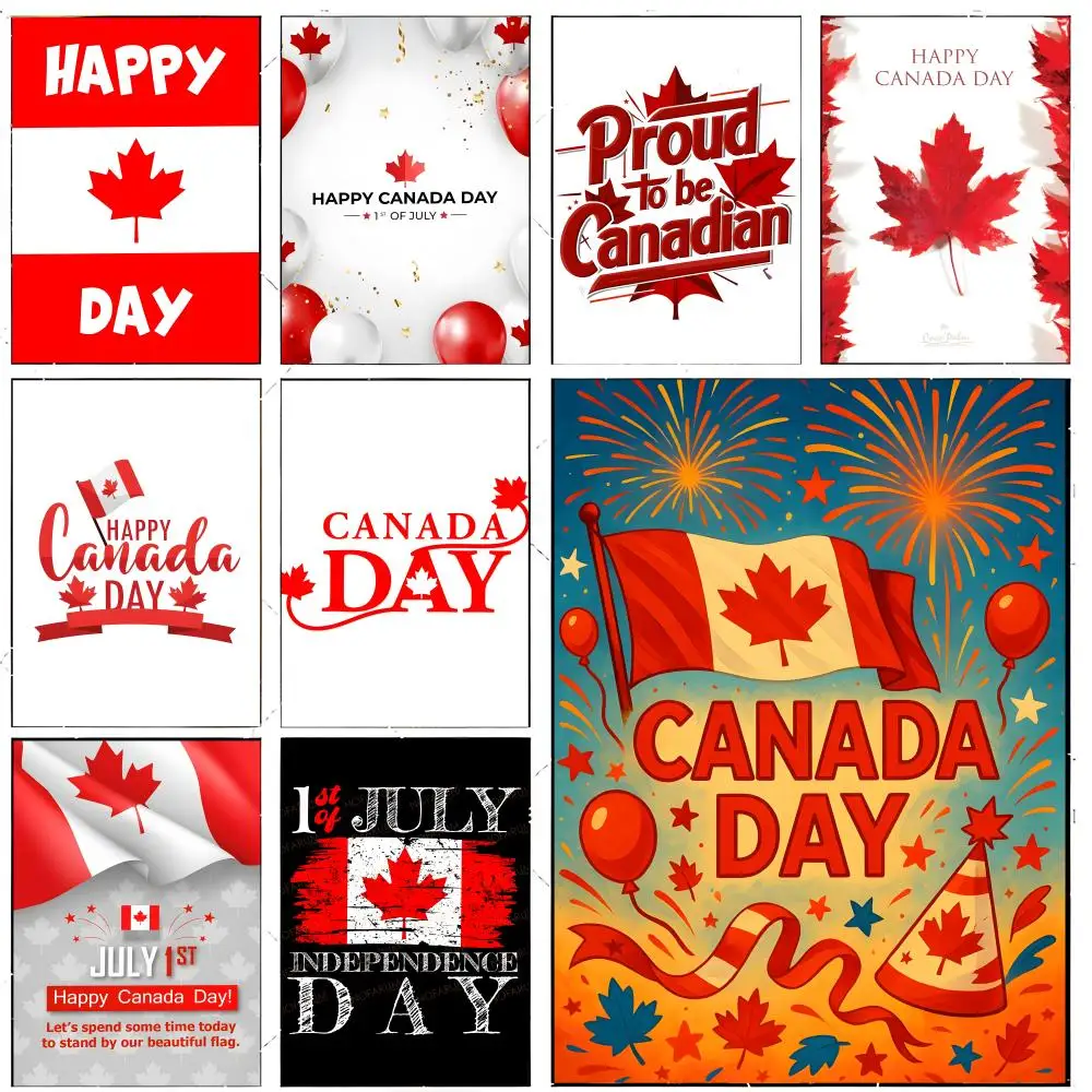カナダの休日 カナダデーポスター プレミアム装飾アート＆ギフ - Home Decor Canada のレビューと価格