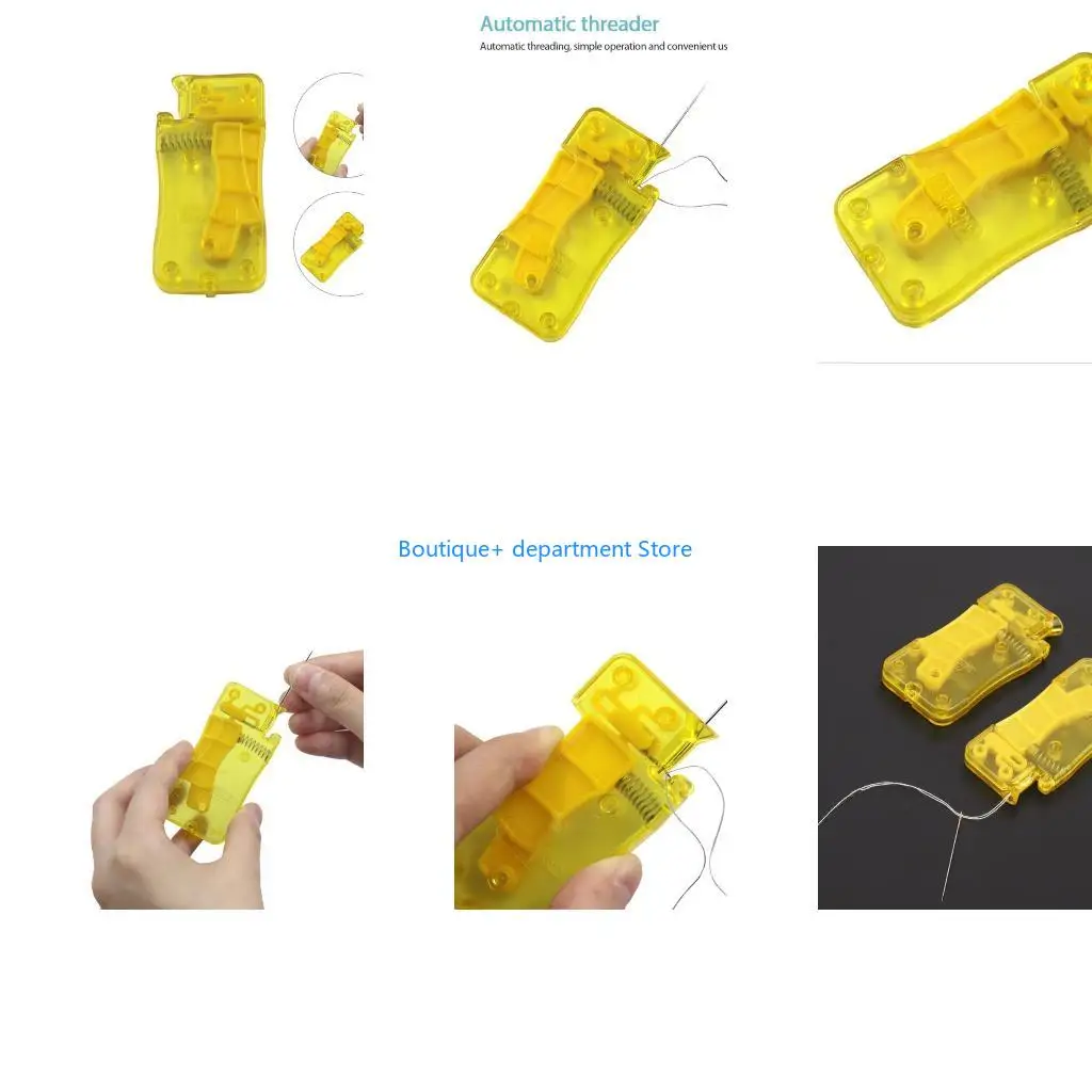 E1PD Plastic Automatic Threader Auto Needle Threading Deivce Insertion Hand Machine Sewing Tool Accessories for DIY