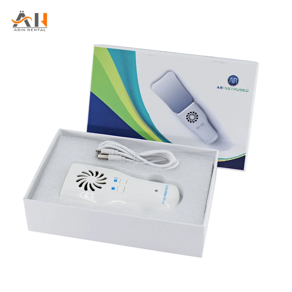 Dental oral photography mirrors Set Intraoral Photography Stainless Steel Mirror with LED Light for Buccal Occlusal Lingual