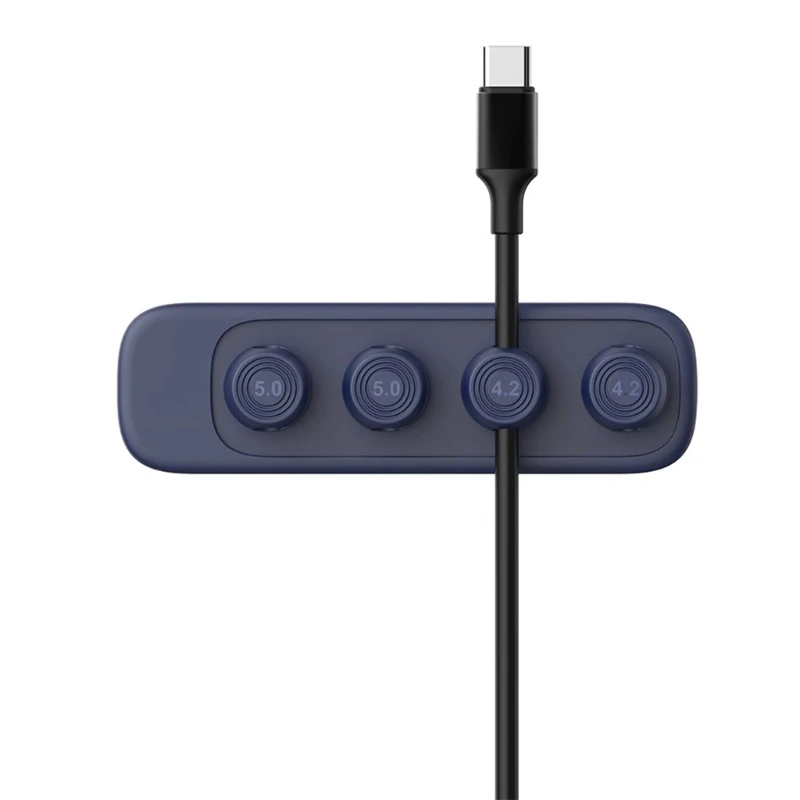 جهاز لف الكابل المغناطيسي، منظم سلك الطاقة الثابت ذاتي اللصق، أجهزة ذكية، مشبك حامل سلك الشحن