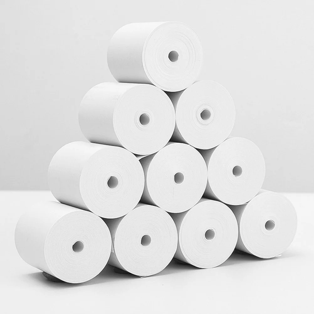 25pcs Thermal Paper Rolls 80Mm X 80Mm Smooth Multipurpose Receipt Paper For Pos Cash Register Office Supply Printing