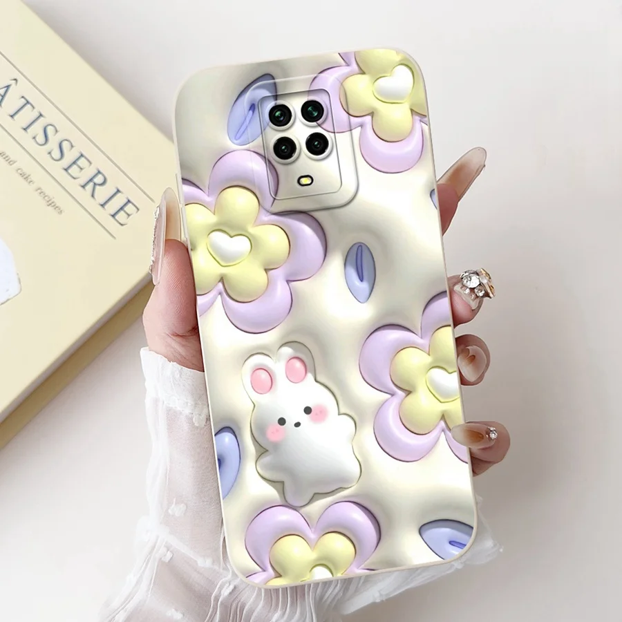 For Xiaomi Redmi Note 9s Case Note9 Pro Cartoon Soft Silicone Len Proective Coque For Redmi Note 9Pro Max Note9 Pro Phone Bags