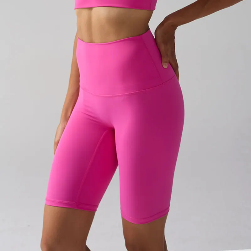 

Шорты для йоги, женские шорты для фитнеса, шорты для бега и велоспорта, дышащие спортивные леггинсы с высокой талией, летние шорты для тренировок в тренажерном зале