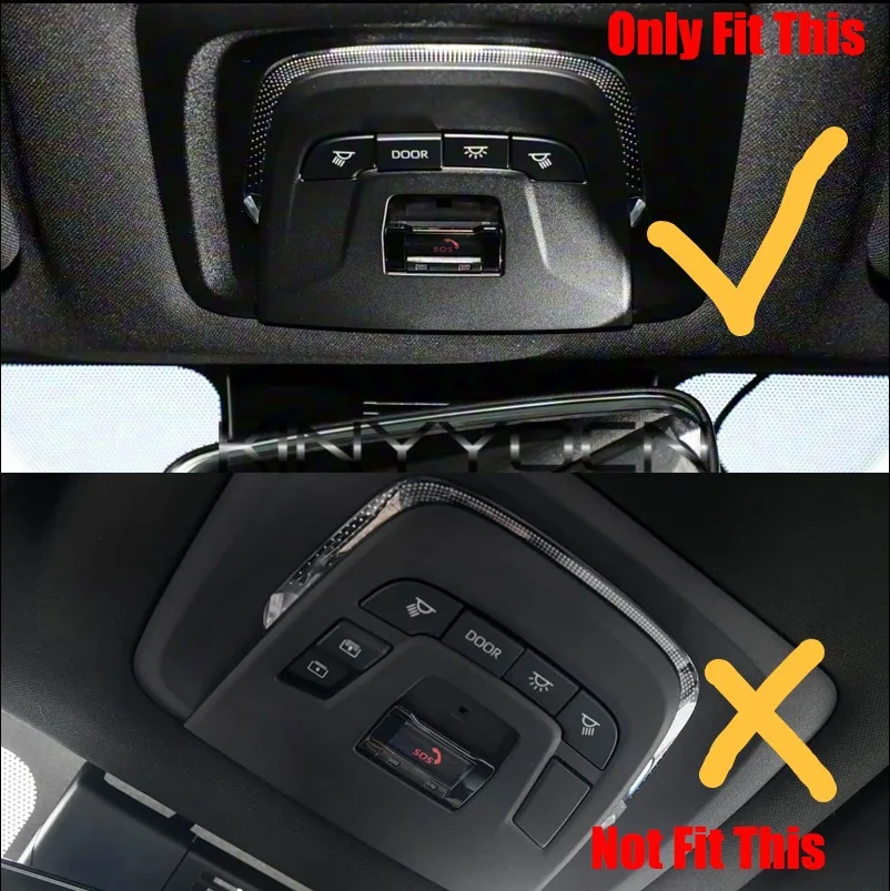Car Overhead Console Reading Lights Wthout Sunroof Switch For Toyota Bz4x 2022-2024 Sunroof Over Head Dome Light