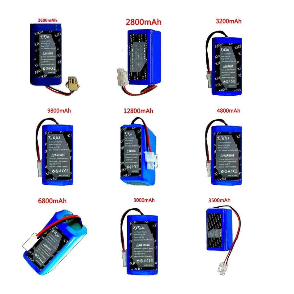 INR18650 M26-4S1P For Ilife V5 V5s V50 V3 DF45 DF43 V3s Robot Vacuum Cleaner Plus Pro Battery