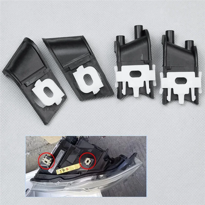 BB-1Pair Auto Front Scheinwerfer Halterung Reparatur Kits Für BMW X1 E84 2010-2015 E90 2004-2012 scheinwerfer Gehäuse Halter Zubehör