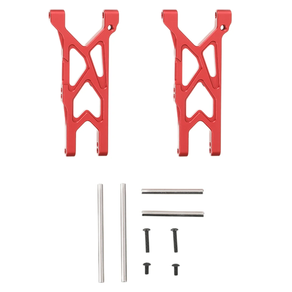 

2pcs 1/10 Front Lower Suspension Arm Aluminum Alloy Enhanced Rc Front Lower Suspension Arm For SENTON 3S Red