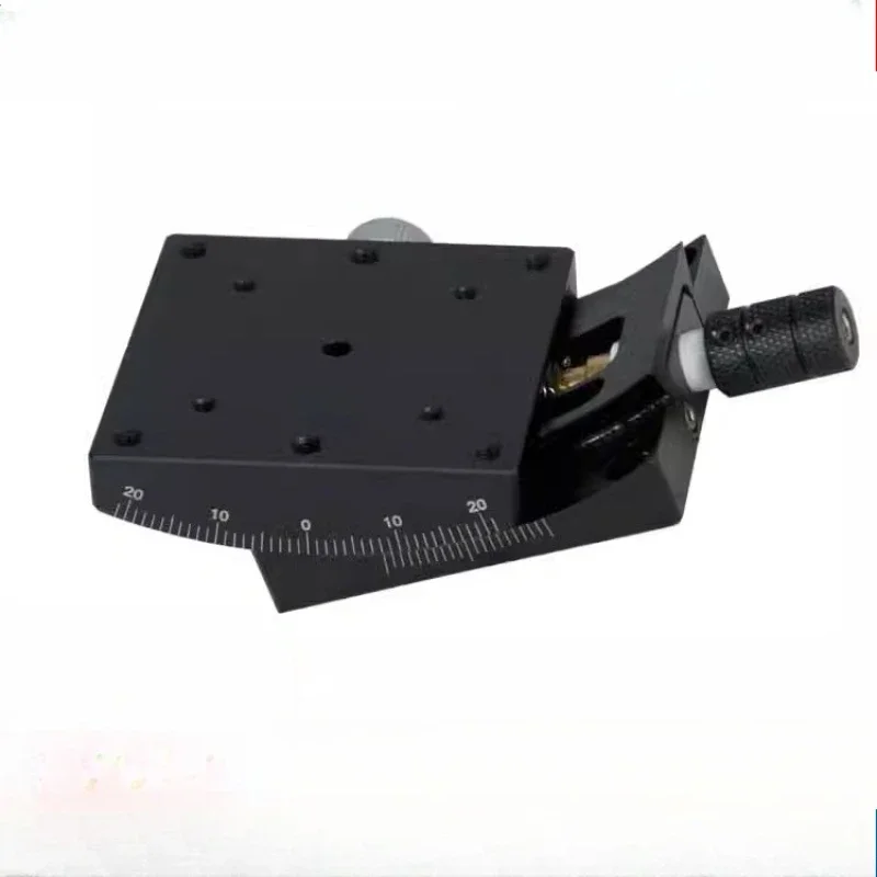 

Manual radian tilt angle table camera optical adjustment frame experimental fine-tuning arc slide table large angle large table