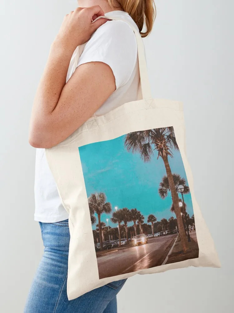

Beach Trip Tote Bag Canvas Reusable bags Cloth bags