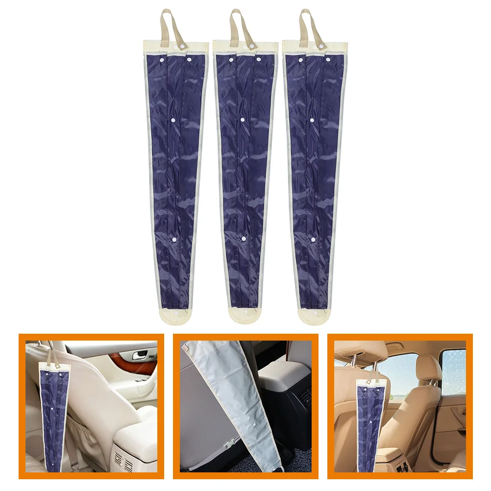 

3Pcs Car Waterproof Foldable Backseat Car Umbrella Back Seat Organizers And Storage Holder Organizer Storage Truck Seat Umbrella