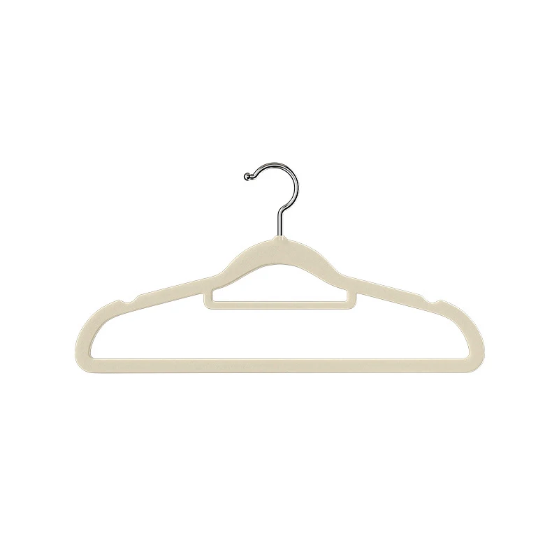 10/20Pcs Velvet Hanger Non-Slip Dressing Storage Suit Shirt Camisole Closet Organizer Save Space Prevents Shoulder Bulging